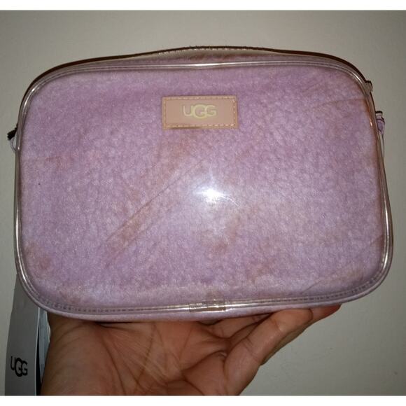 UGG Janey II Pink Crossbody NWT & Flaws see pix - Picture 2 of 5